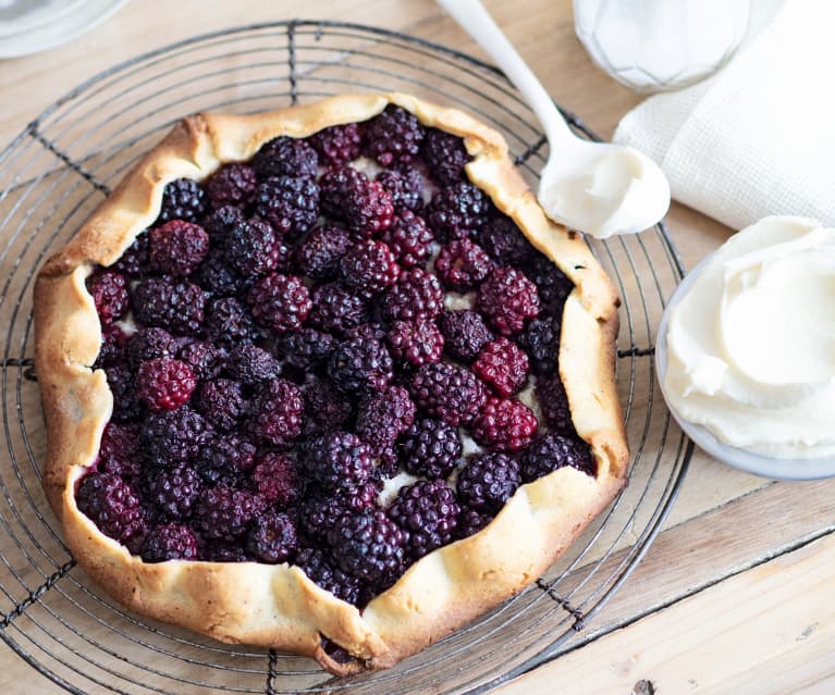 Menu à petit prix - Tarte aux mûres