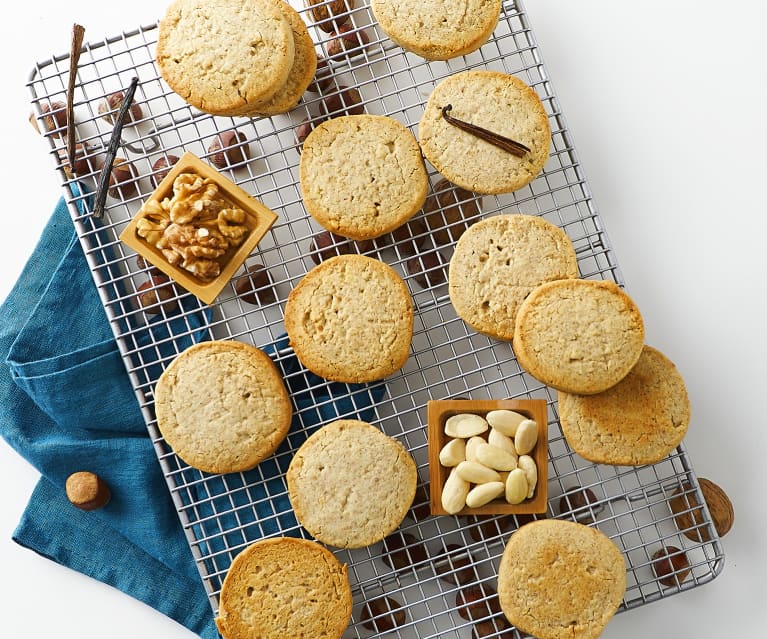 Biscotti integrali di frutta secca