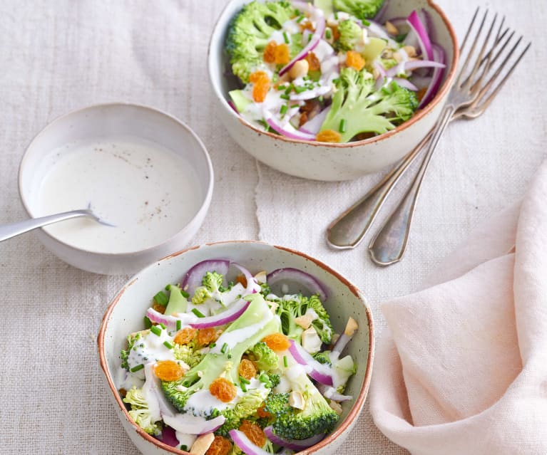 Salade de brocolis et sauce César