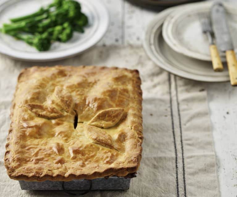 Pie au bœuf et à la bière