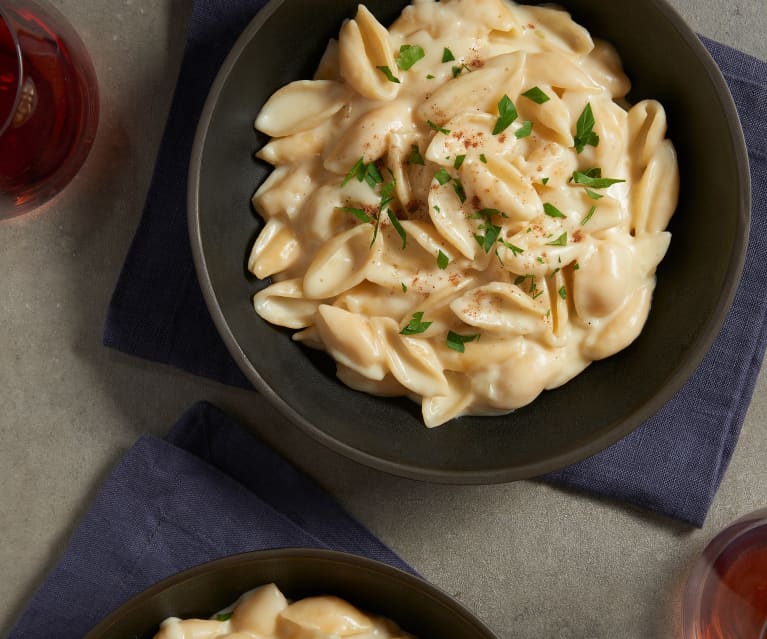 Three Cheese Pasta Shells