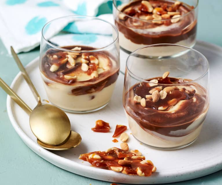 Peanut butter and chocolate custard (TM6) - Cookidoo® – la plataforma de  recetas oficial de Thermomix®