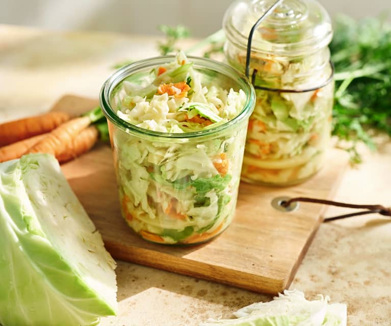 Pickled cabbage salad (Thermomix® Cutter, TM6)