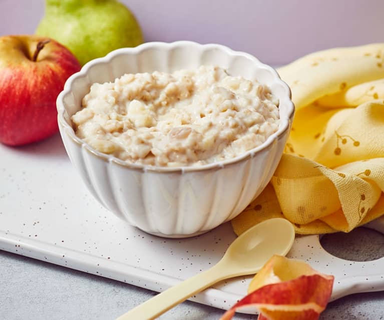 Apfel-Birnen-Porridge