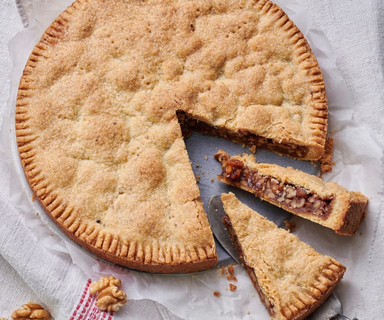 Torta di noci engadinese