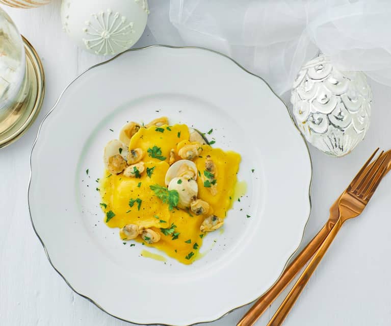 Ravioli all'astice con sautè di vongole - Cookidoo® – la nostra piattaforma  ufficiale di ricette per Bimby®