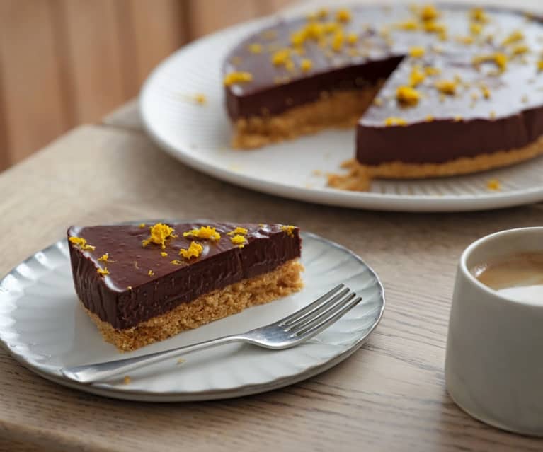 Chilled Chocolate Orange Tart