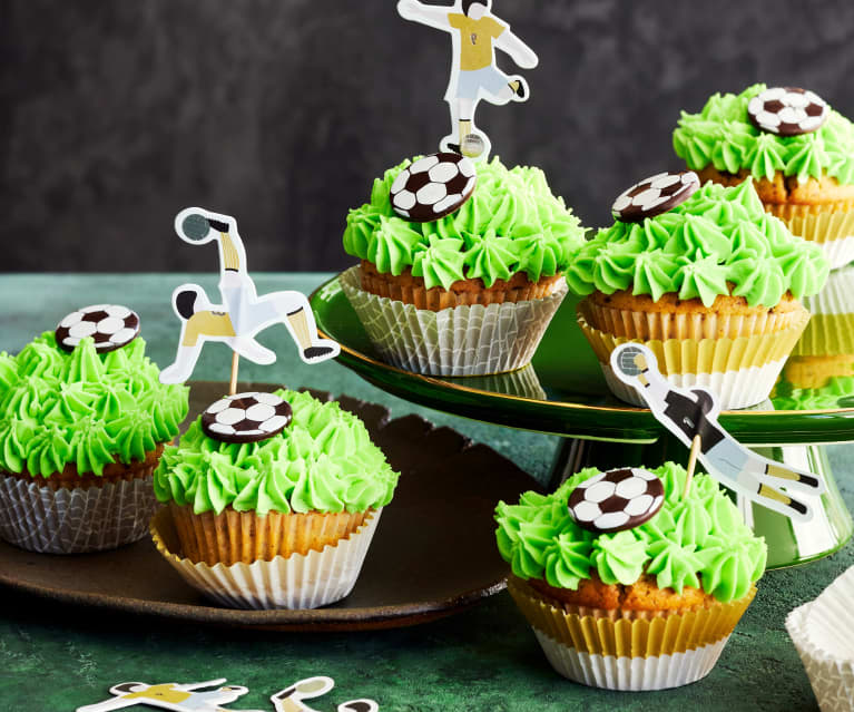 Fußball-Cupcakes