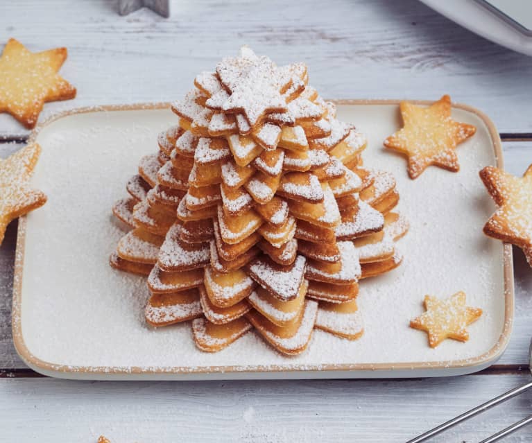 Sapin de Sablés à l'amande, Recette