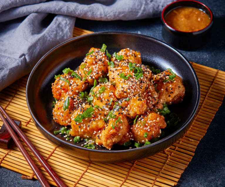 Cómo hacer pollo a la naranja. Receta de comida china