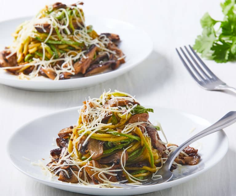 Mushroom Ragu with Zoodles