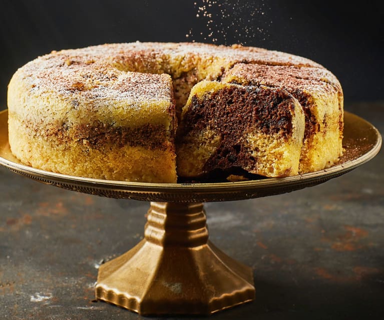 Chiffon cake alla vaniglia con crema al latte - Cookidoo® – la