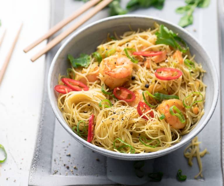 Singapore style noodles (Thermomix® Cutter, TM6)