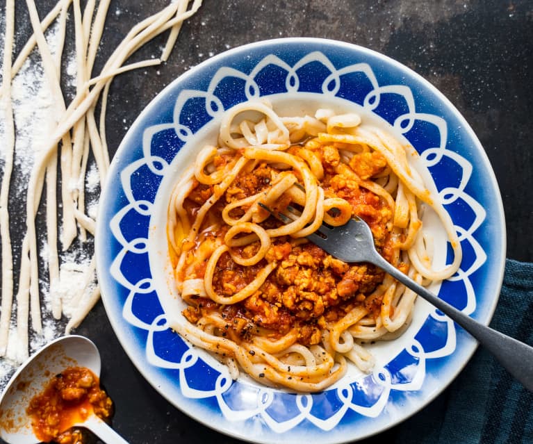 Boulettes de poulet sauce tomate et spaghettis - Cookidoo® – la plateforme  de recettes officielle de Thermomix®