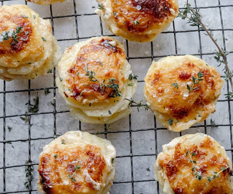 Potato Stacks with Parmesan and Thyme (TM5)