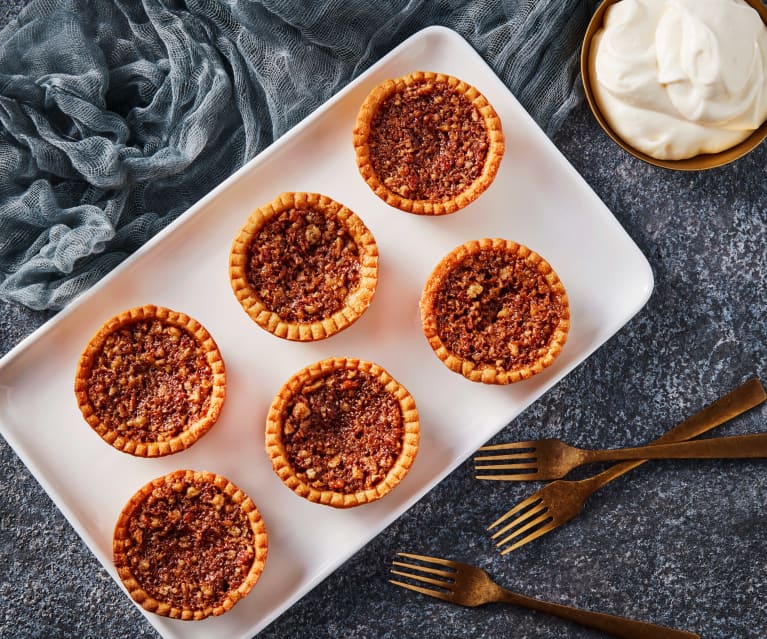 Tartelettes aux pacanes faibles en glucides