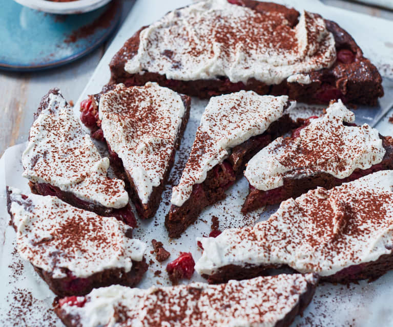 Schoko-Kirsch-Kuchen aus dem Varoma