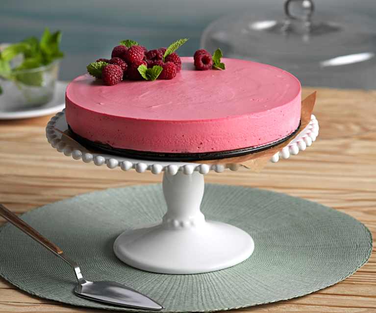 Tarta de frambuesas y chocolate Tarta de frambuesas y chocolate