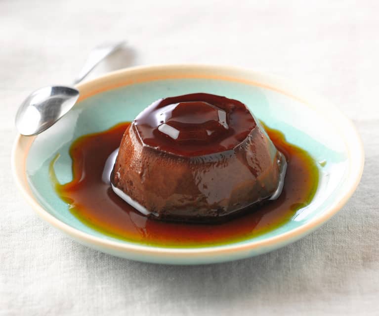 Crème caramel al cioccolato