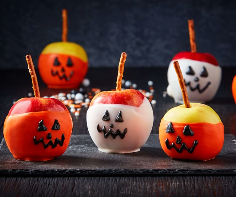 Halloween Dipped Apples