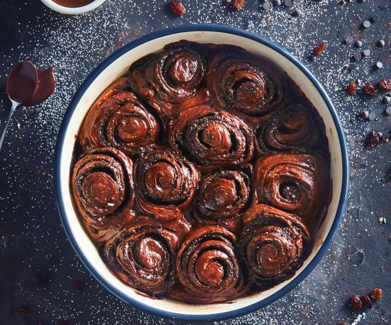 Torta girelle al cioccolato