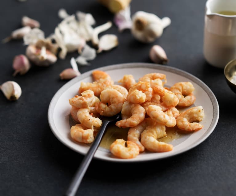 Sautéing Shrimp