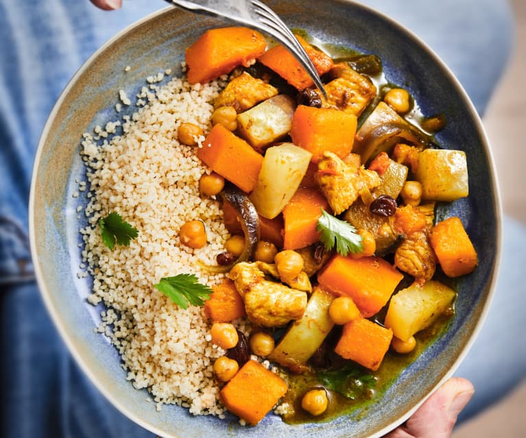 Tajine de légumes d'hiver, tajine minceur