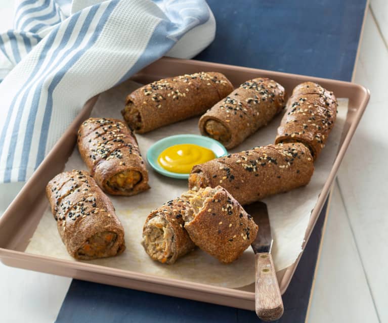 Seeded sausage rolls - Cookidoo® – the official Thermomix® recipe platform