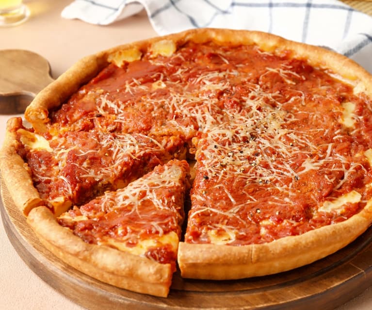 Classic Deep Dish Pizza