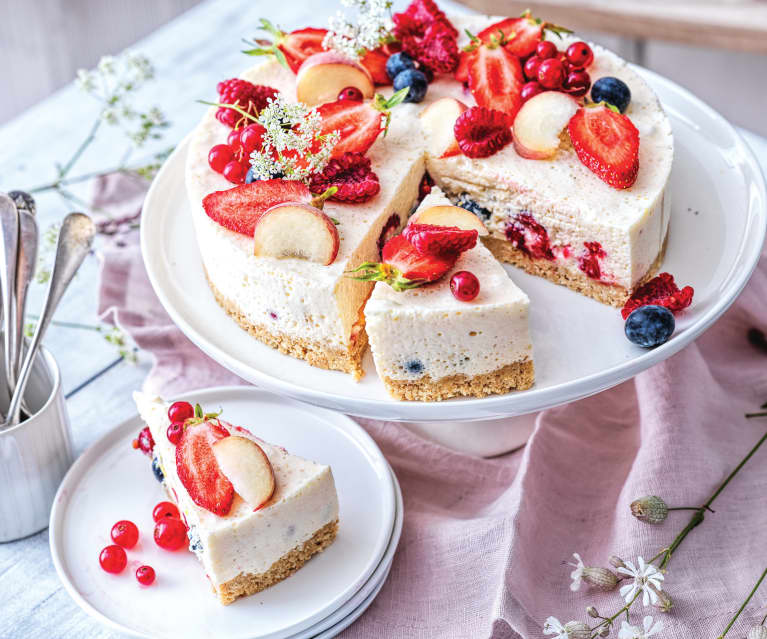 Cheesecake aux fruits d'été