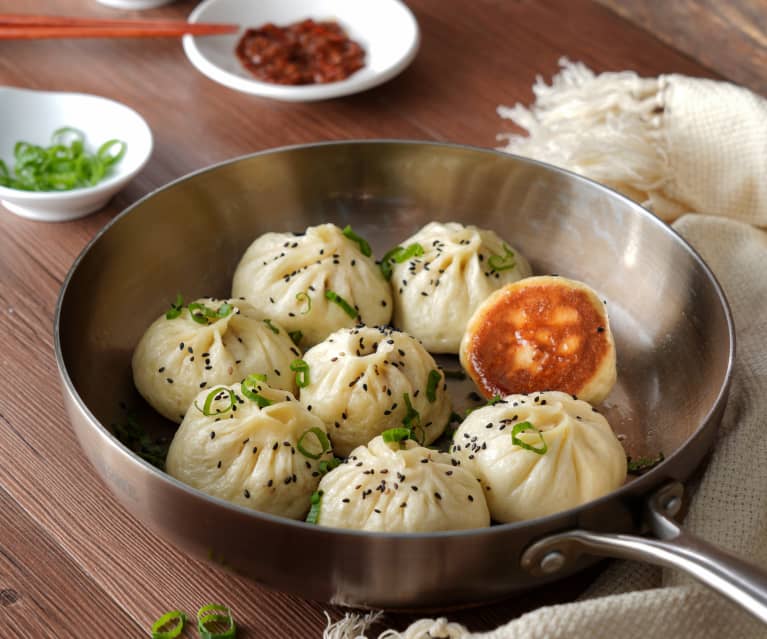 Pan-fried Bao Buns 