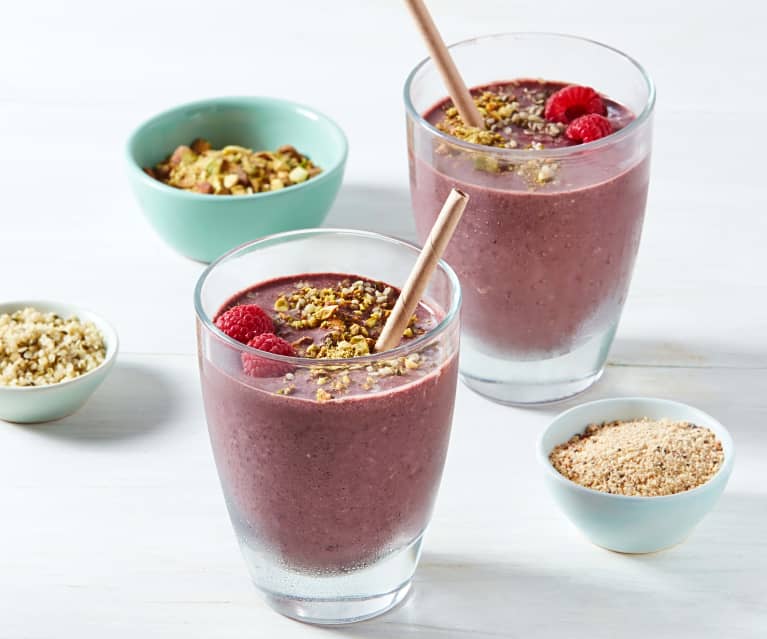 Smoothie à l'açai boosté aux protéines