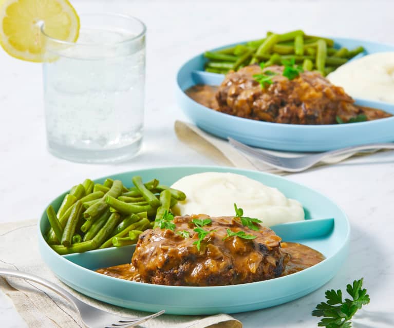 Salisbury Steak TV Dinner - Cookidoo® – la plataforma de recetas oficial de  Thermomix®