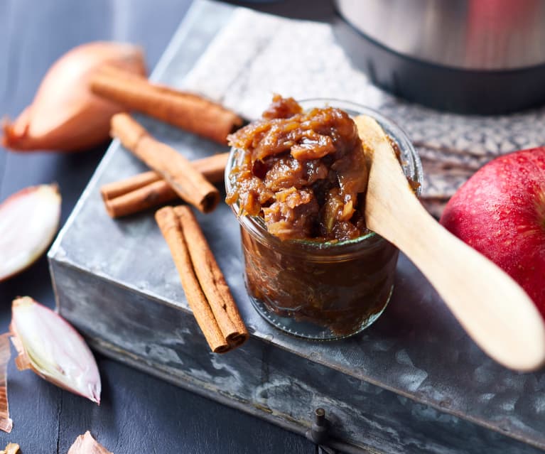 Chutney pomme, échalote et cannelle