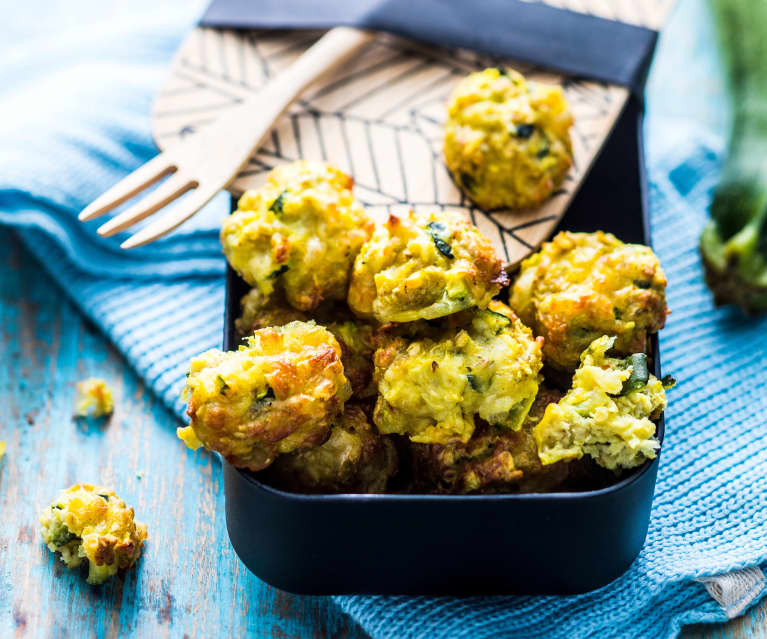 Boulettes courgette-mozzarella