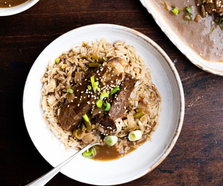 Sweet and Sour Slow Cooked Pork Ribs