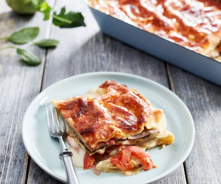 Kohlrabi-Spinat-Lasagne