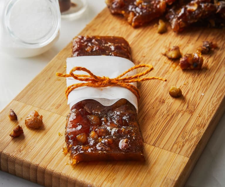 Barrette alle castagne caramellate