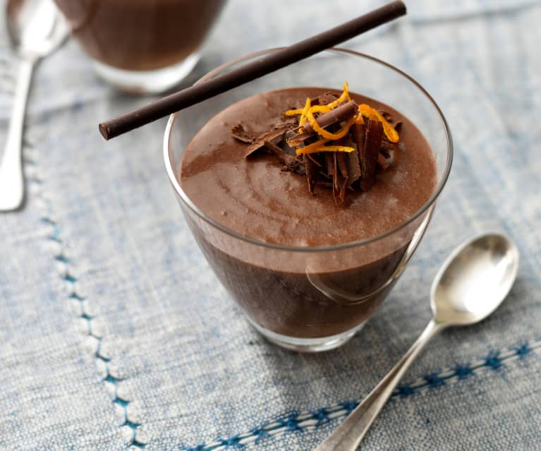 Chocolademousse met sinaasappel