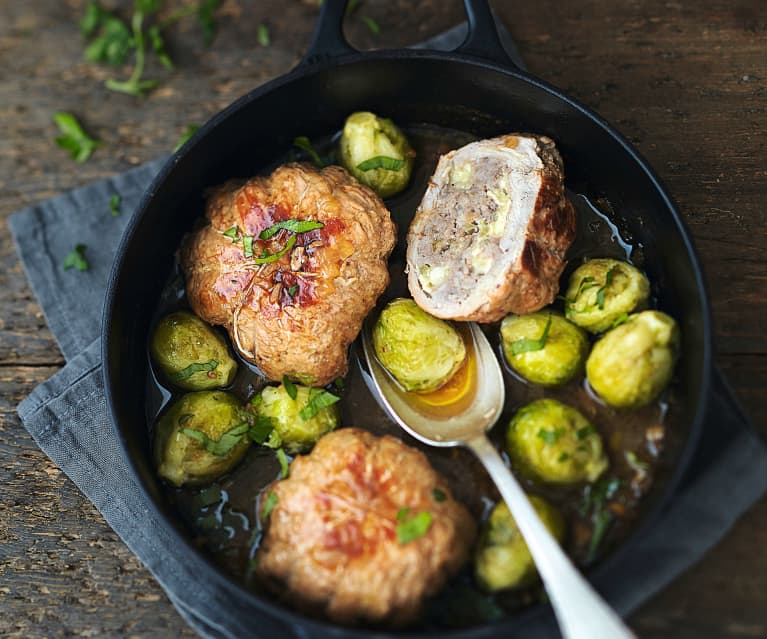 Paupiettes de veau au céleri et au camembert