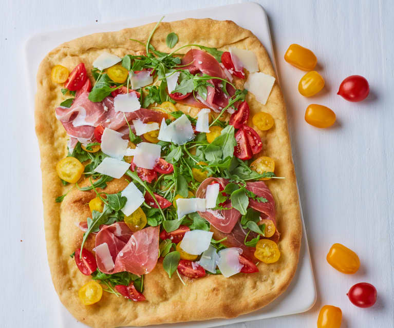 Focaccia primavera