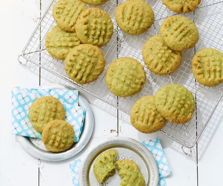 Sablés au pesto et au parmesan