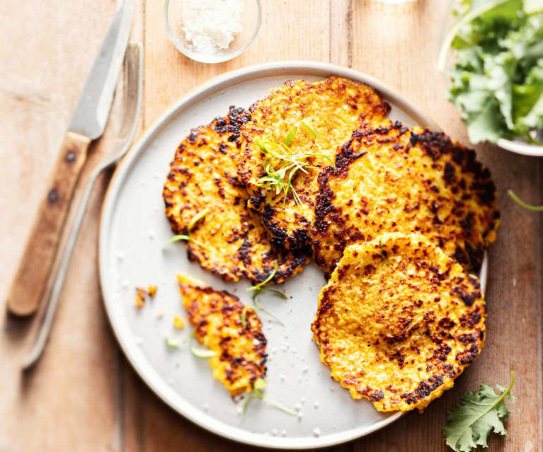 Röstis de courge et pomme de terre