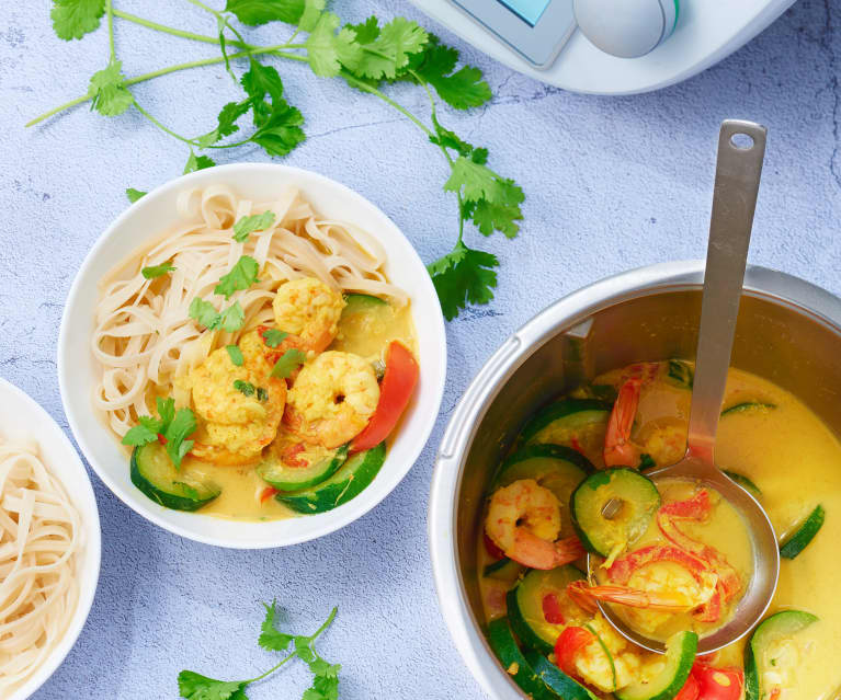 Ramen aux lamelles de bœuf, légumes et nouilles de riz - Cookidoo