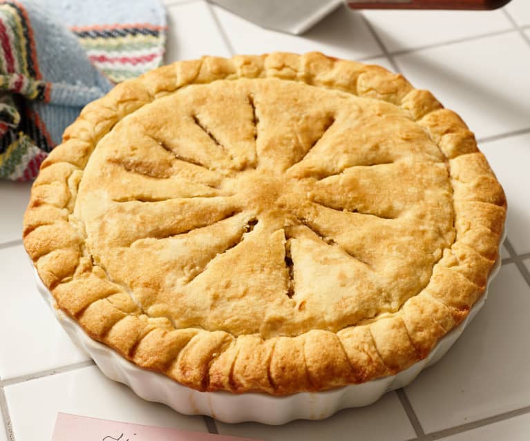 Lauwarmer Apfelkuchen (American Pie)