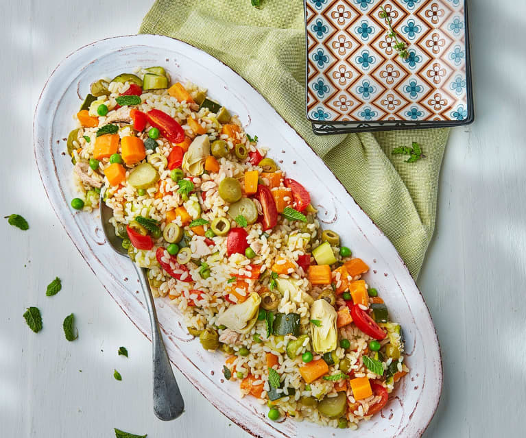 Insalata di riso (6 porzioni) - Cookidoo® – la nostra piattaforma ufficiale di ricette per Thermomix®