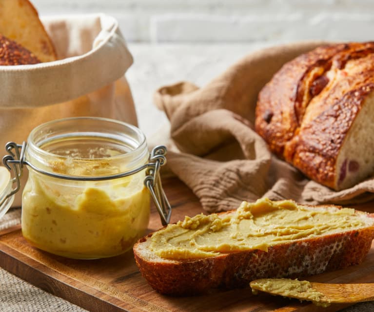 Beurre végane à l'aquafaba