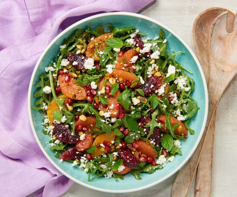 Citrus Salad with Mint Vinaigrette