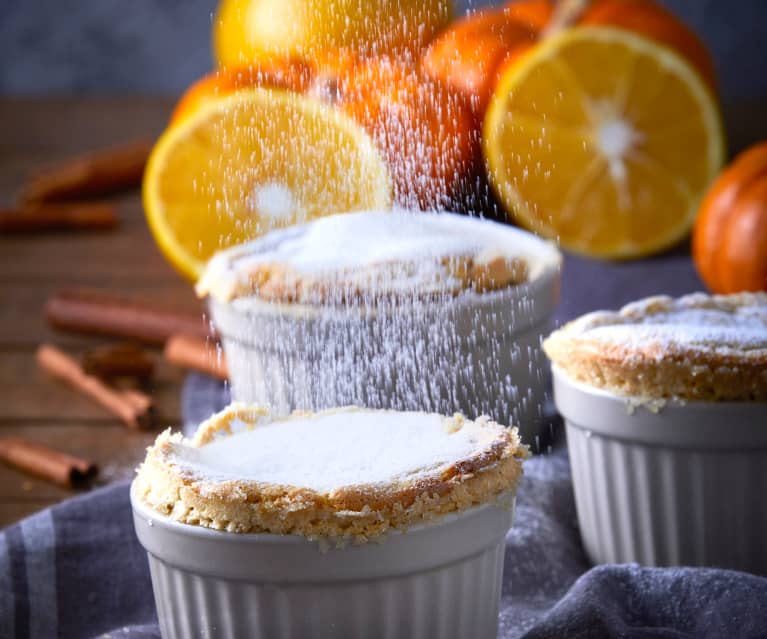 Soufflé de calabaza y canela