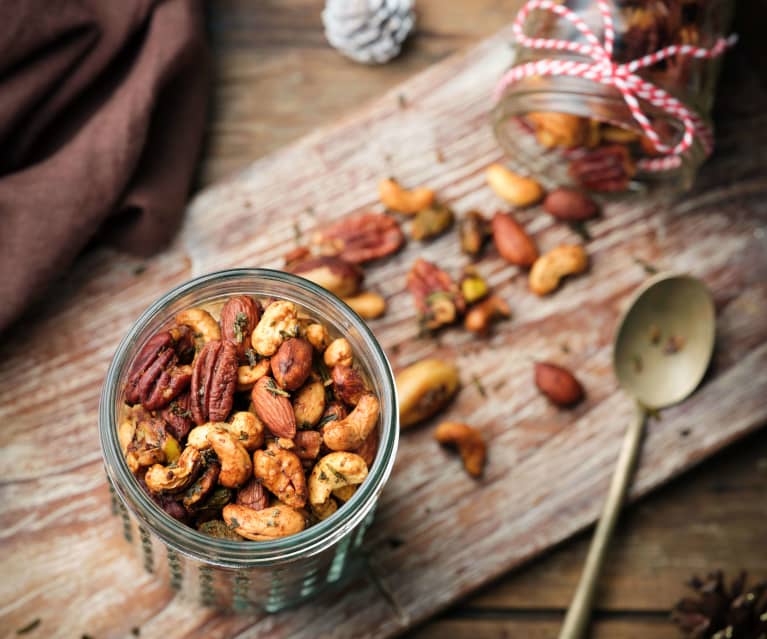 Herb Roasted Nuts - KJ and Company